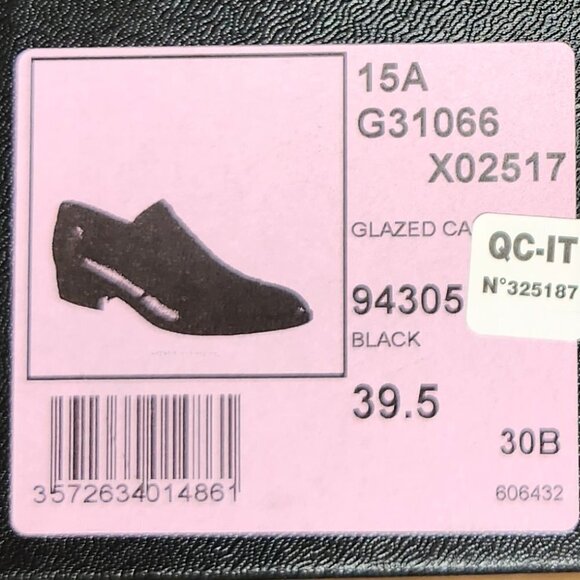 Chanel Black Pointed Toe Leather Loafers - Picture 12 of 12